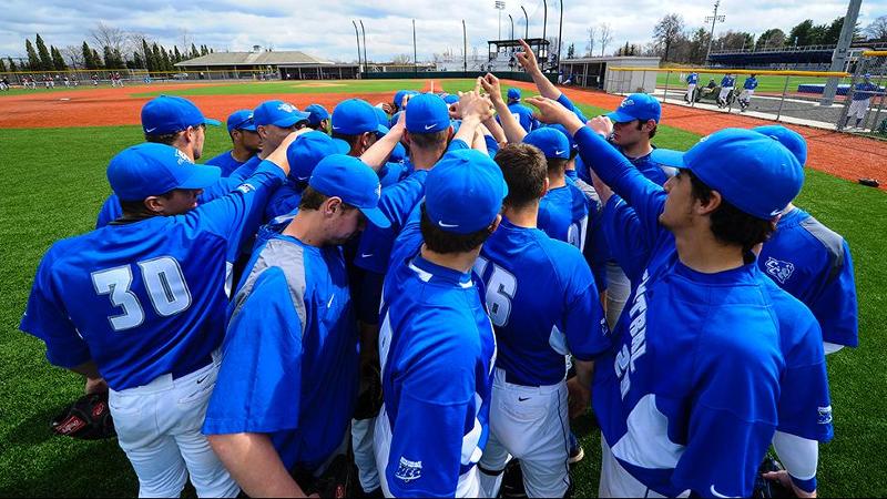 Baseball Drops Two to Bryant to Open NEC Action