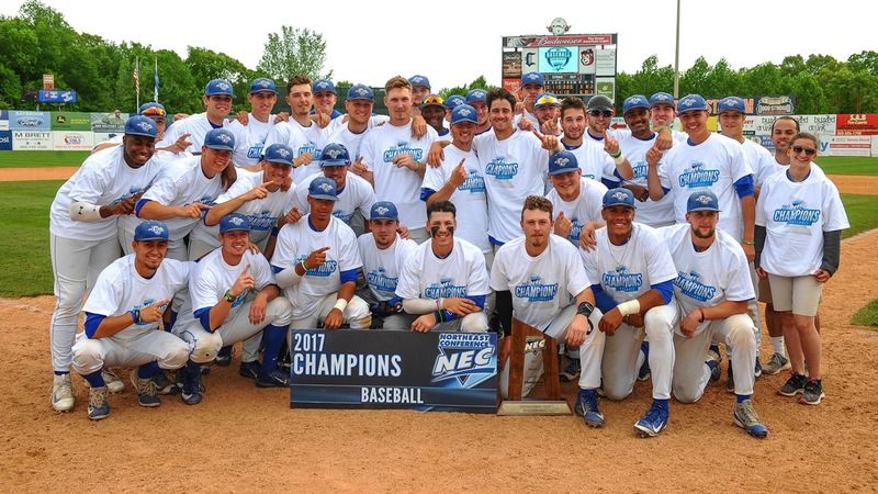 Baseball Claims NEC Championship; Hickey Earns 500th Win at CCSU