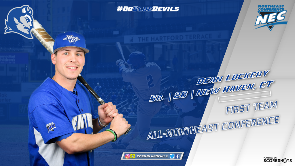 Lockery Earns All-Northeast Conference Baseball Honors