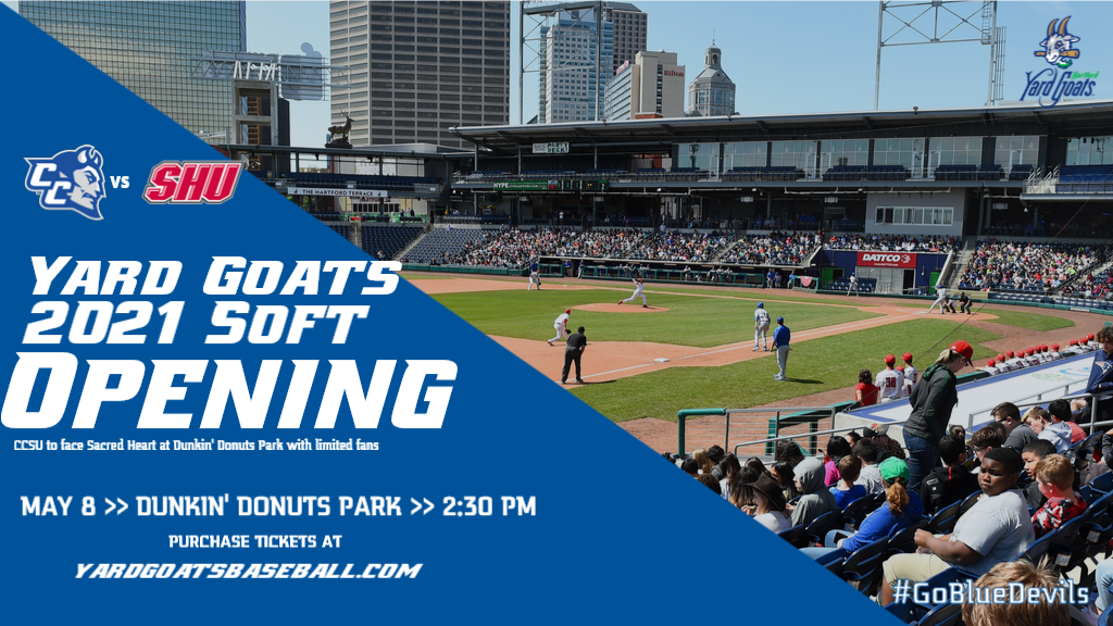 Baseball to Face Sacred Heart at Dunkin' Donuts Park on May 8