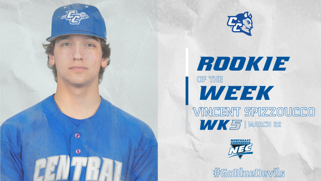 Spizzuocco Earns NEC Weekly Honor