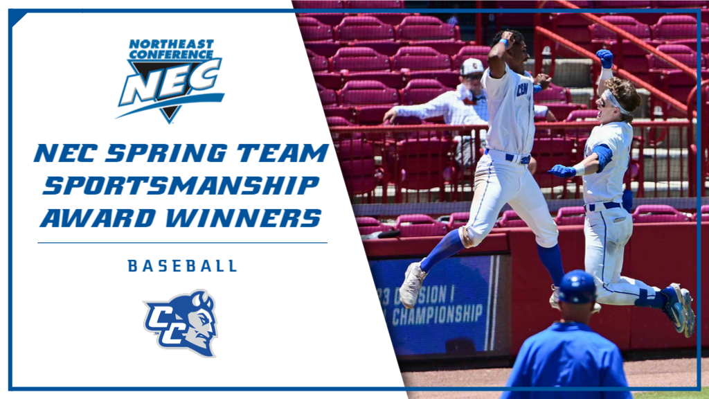 Baseball Earns NEC Spring Team Sportsmanship Award