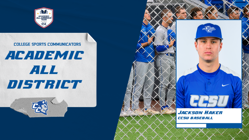 Baseball's Haker Earns CSC Academic All-District Honors