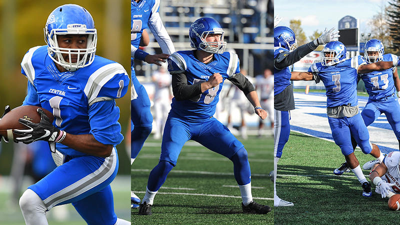 Trio of Football Players Honored By Northeast  Conference on Monday