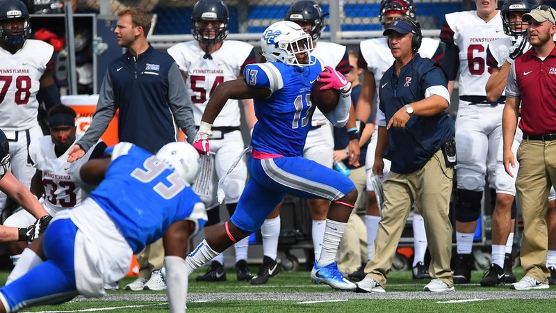 Football Downs Penn on Homecoming, 42-21