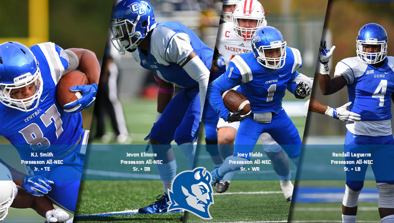 Football Tabbed Fourth in Preseason NEC Poll; Four Earn Preseason Honors