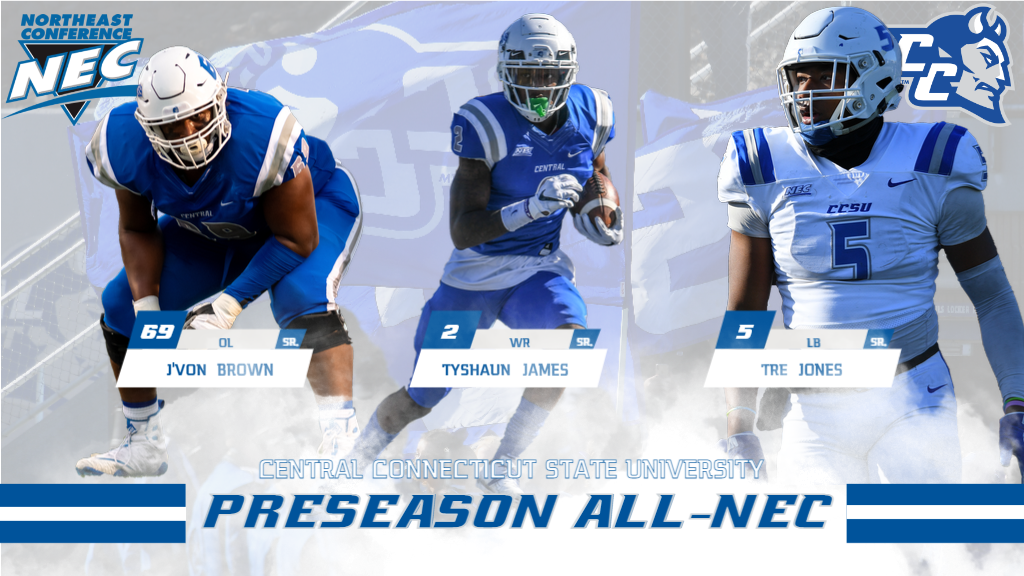 Football Picked Second in NEC Poll; Three Named Preseason All-NEC