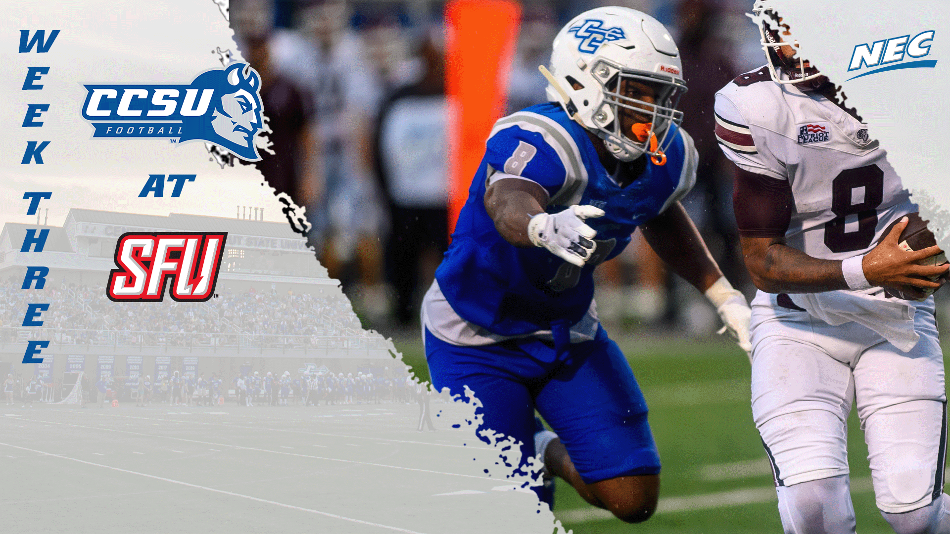 Football Opens NEC Play At Saint Francis On Saturday