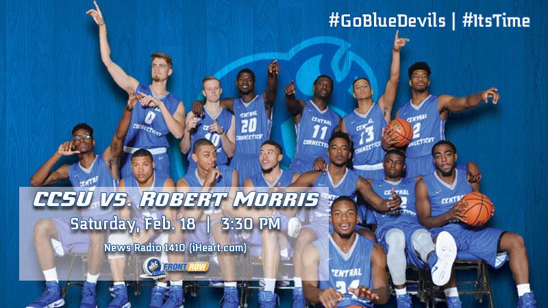 Men's Basketball Hosts Robert Morris on Saturday Afternoon