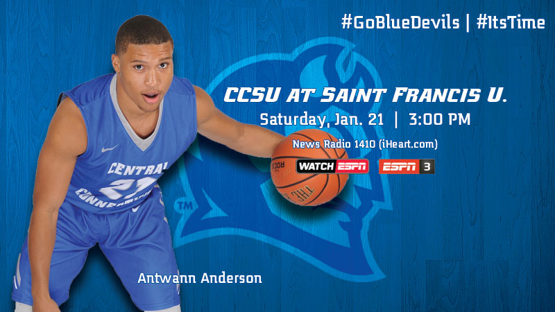 Men's Basketball Faces Saint Francis U. on ESPN3 on Saturday