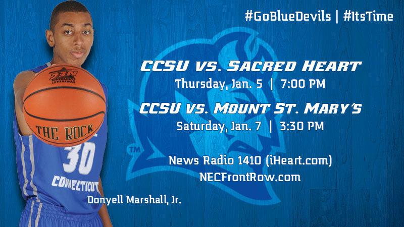 Men's Basketball Returns Home for Pair of NEC Games