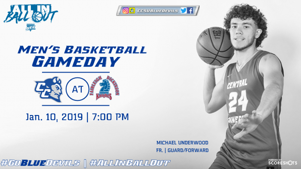Men's Basketball Travels to Fairleigh Dickinson on Thursday
