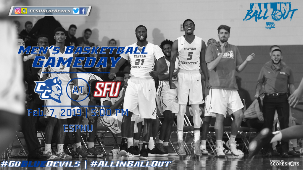 Men's Basketball Begins Road Trip at Saint Francis U on ESPNU Thursday