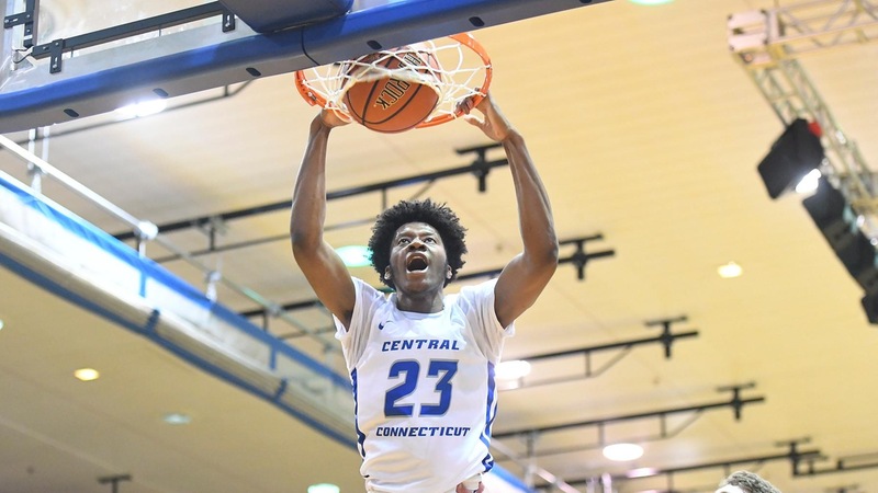 Men's Basketball Falls to Hartford in Opener, 74-59