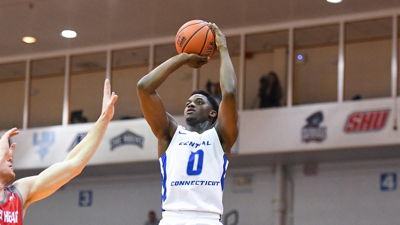 Men's Basketball Outscores Fairleigh Dickinson, 94-87, in NEC Opener
