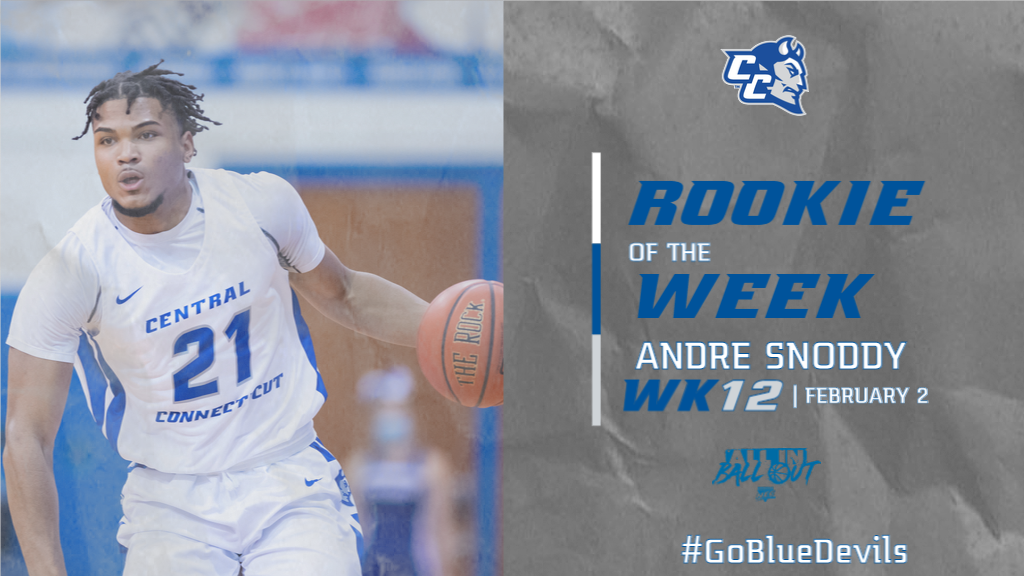 Snoddy Named NEC Rookie of the Week