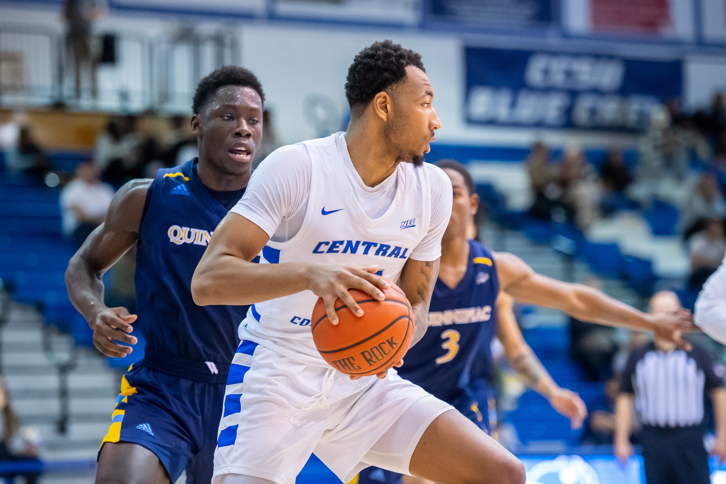 Jayden Brown had five rebounds and two blocked shots (Steve McLaughlin Photography)