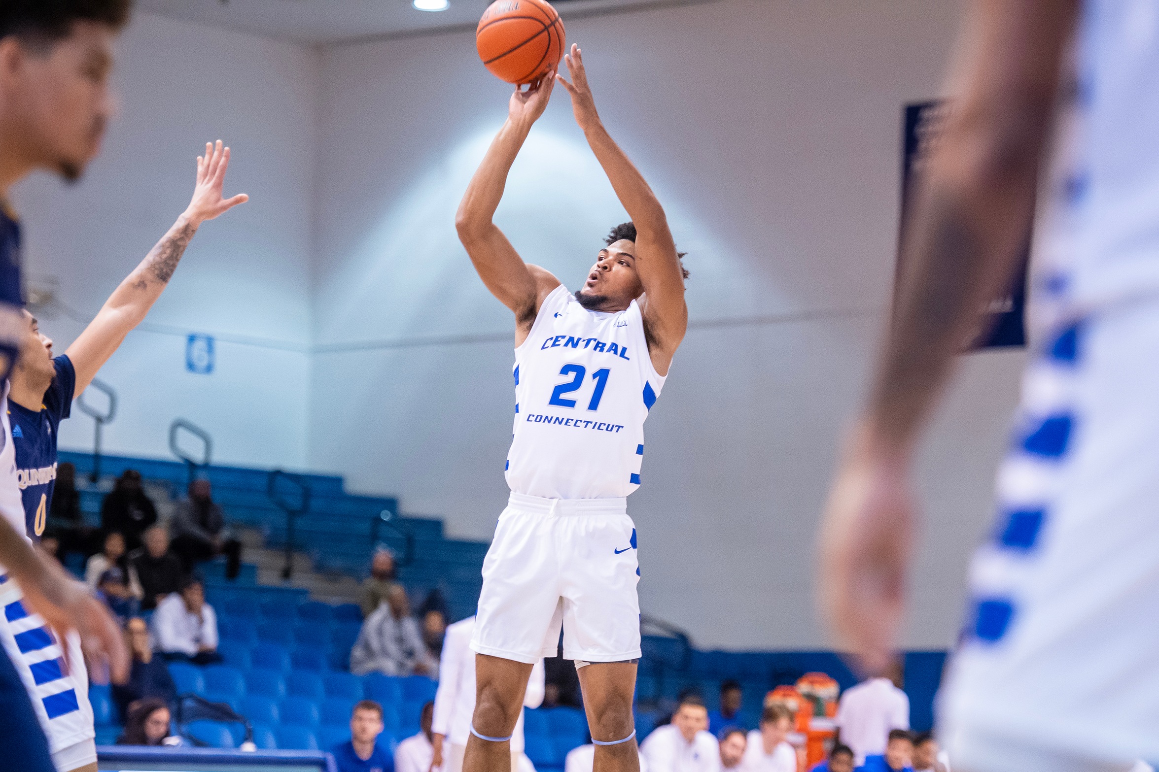 Andre Snoddy had his fifth career double-double (Steve McLaughlin Photography)