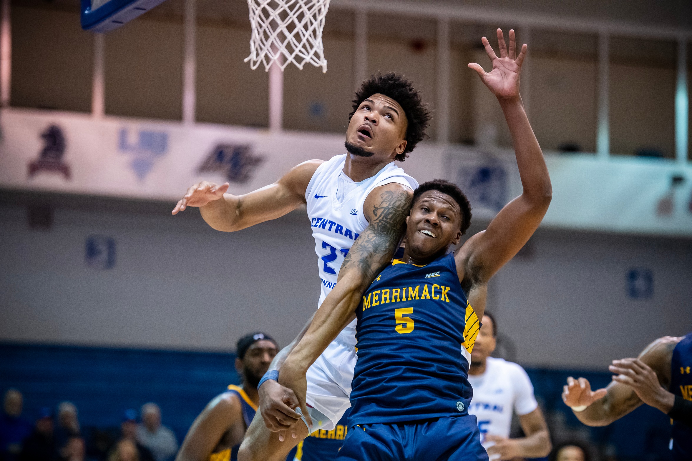 Andre Snoddy had a career-high 20 points at SHU (Steve McLaughlin Photography)