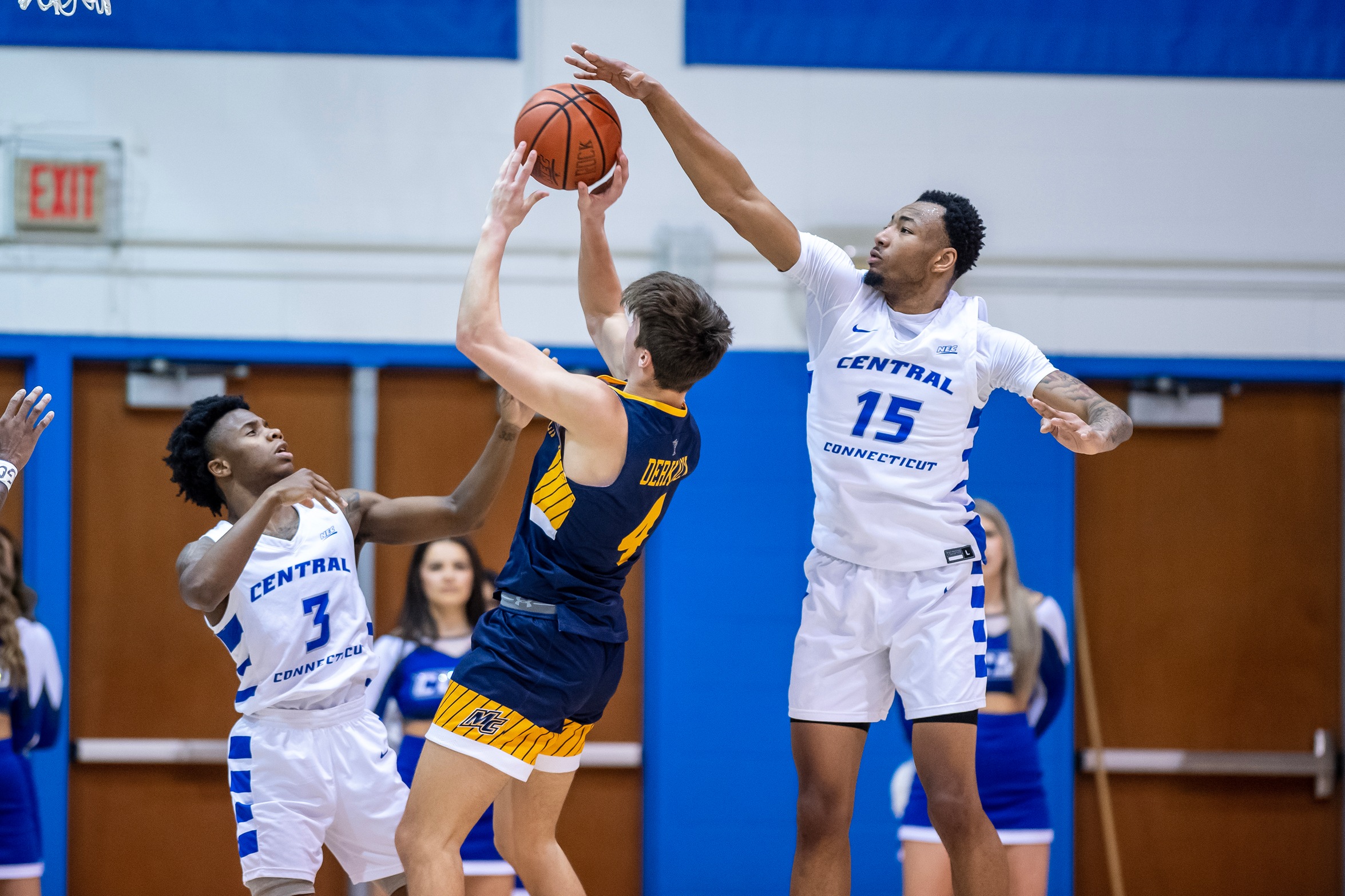 Jayden Brown had 13 points, nine rebounds and two blocks (Steve McLaughlin Photography)