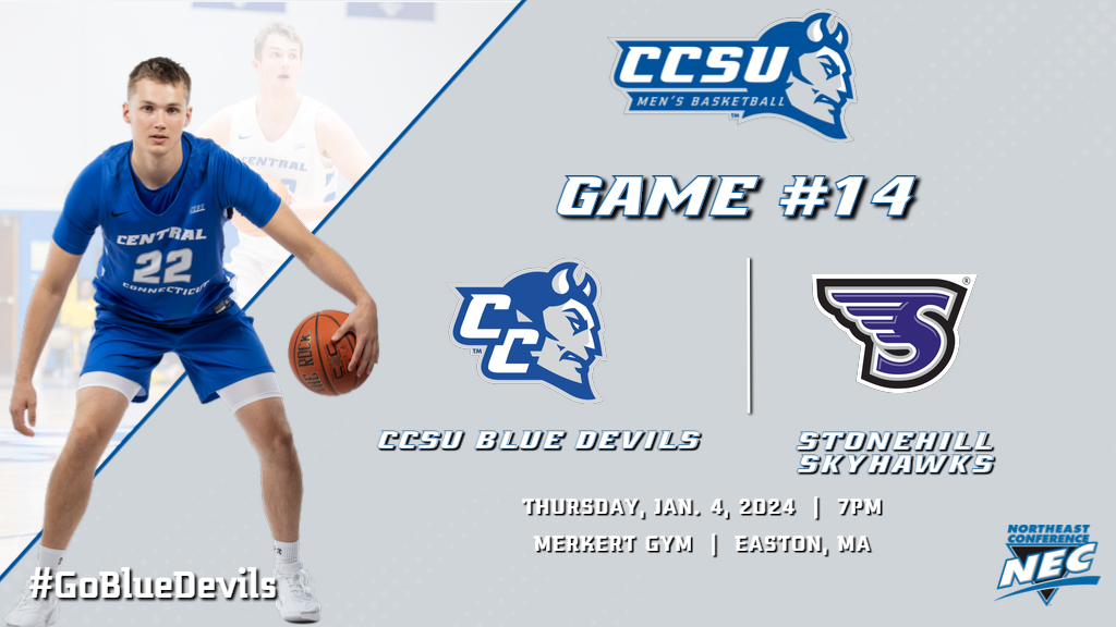 Men's Basketball Begins NEC Slate at Stonehill on Thursday