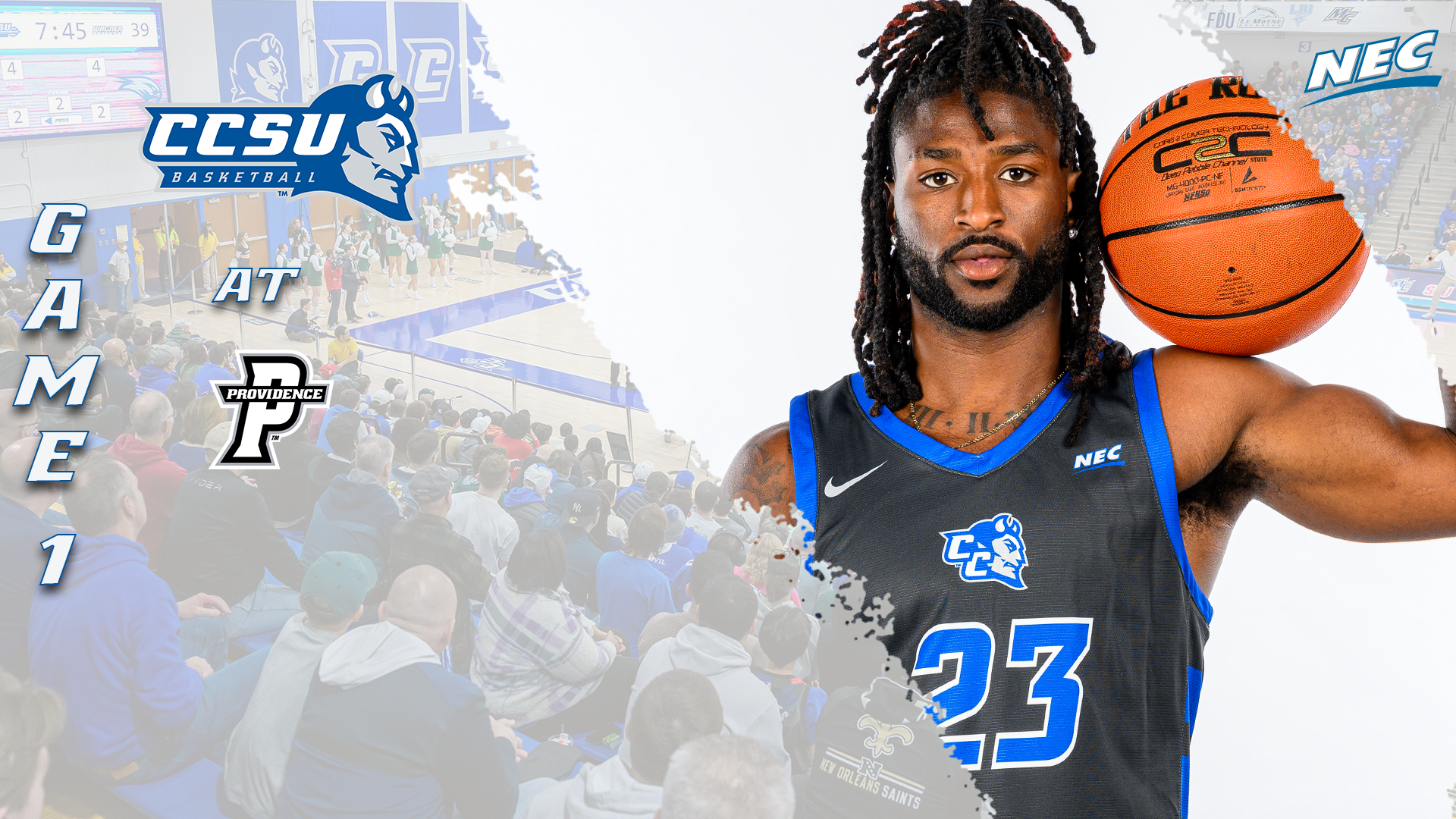 Men's Basketball Opens Season at Providence Monday