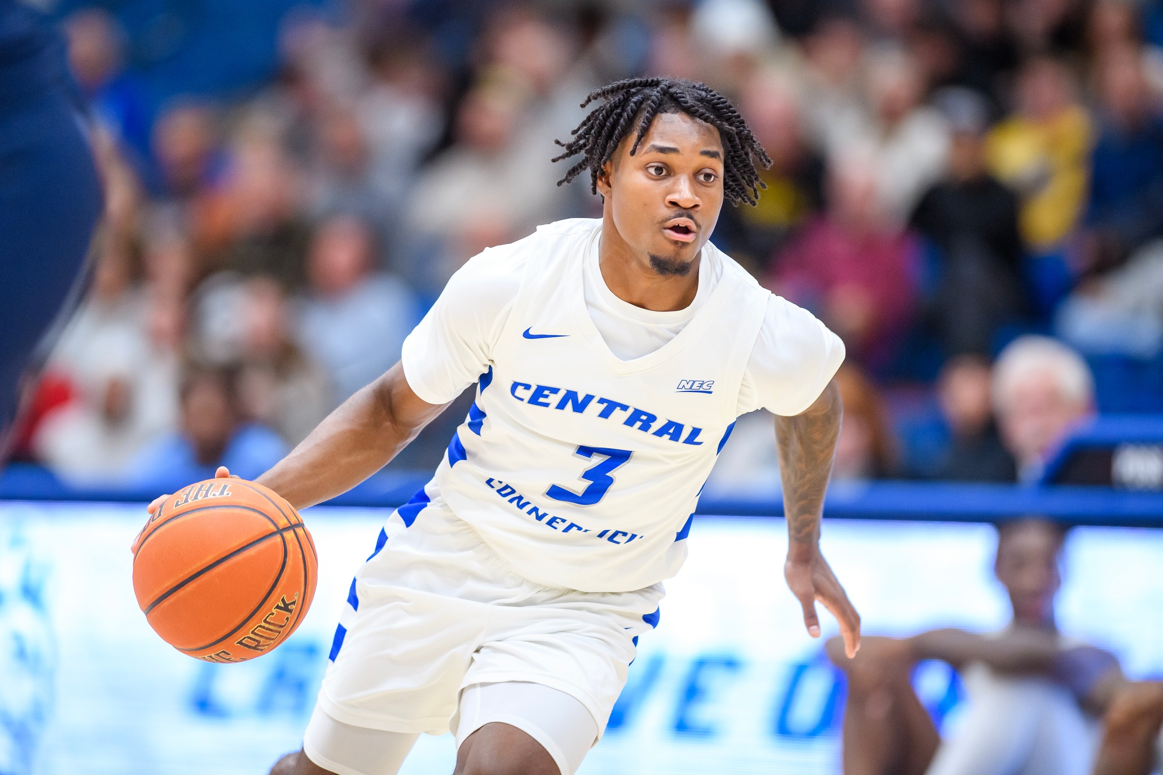 Davonte Sweatman had 14 points for CCSU (Steve McLaughlin Photography)