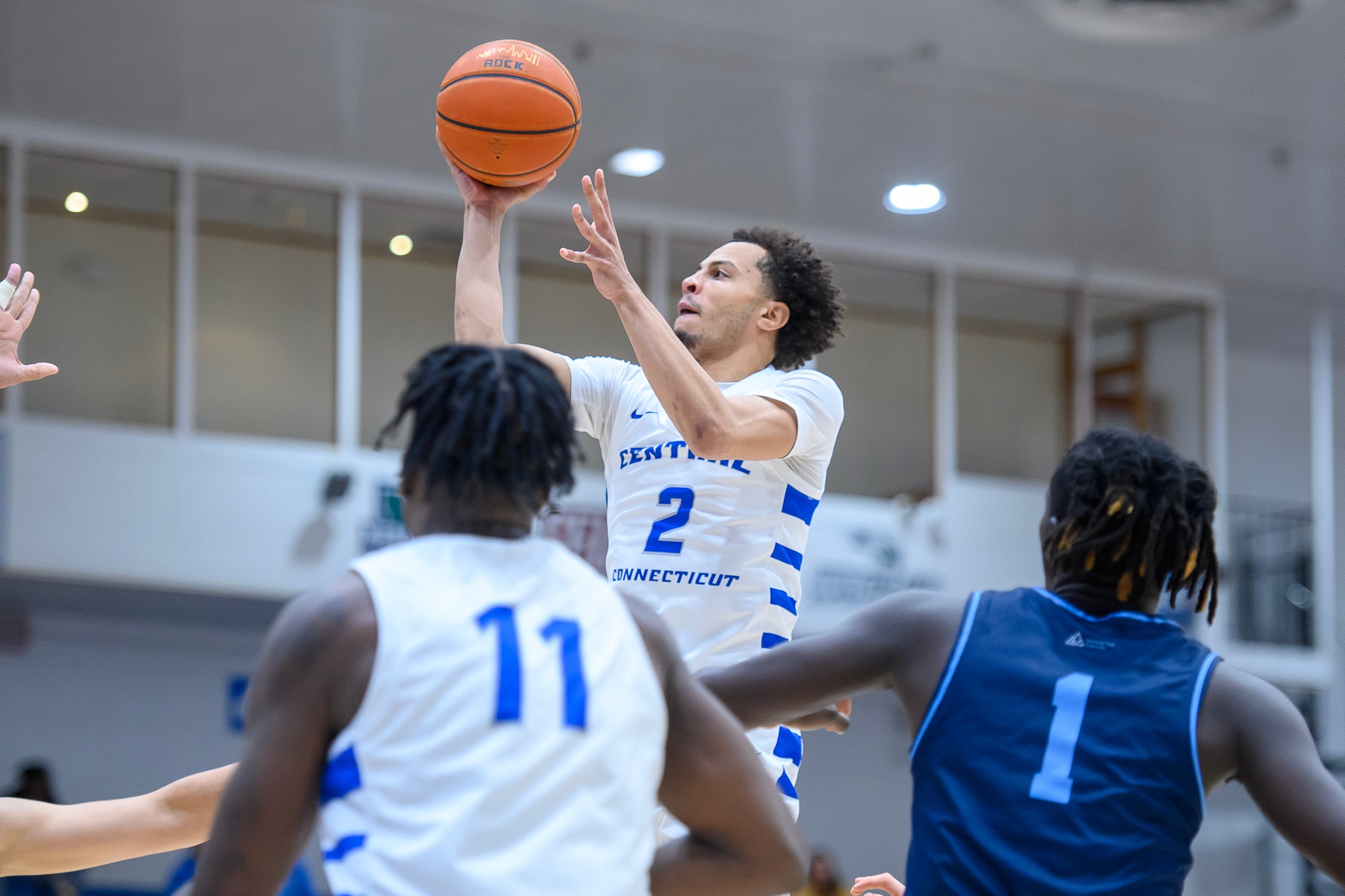 Haid matched a season-high with 14 points (Steve McLaughlin Photography)