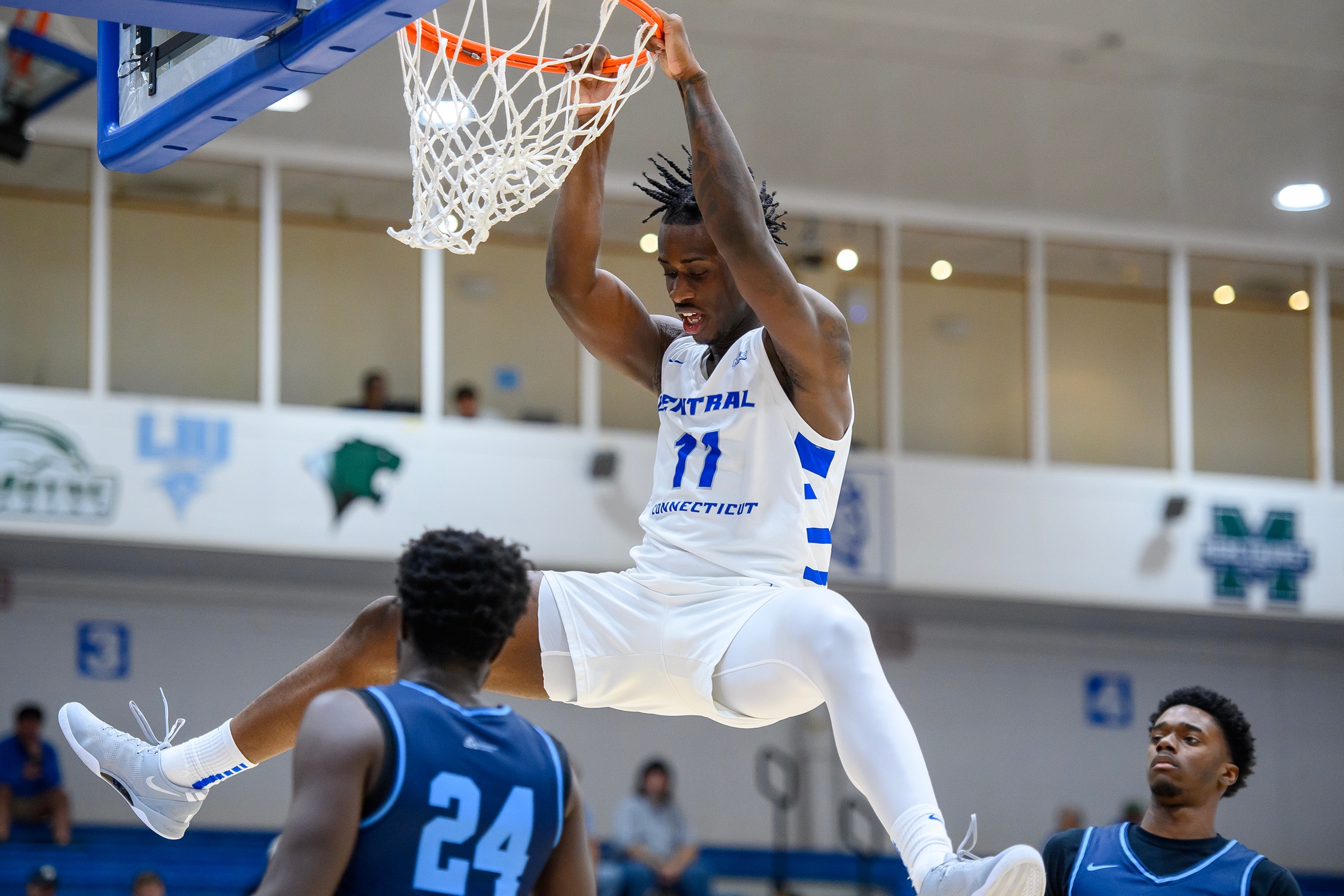 Abdul Momoh scored a career-high 17 points at Mercyhurst (Steve McLaughlin Photography)