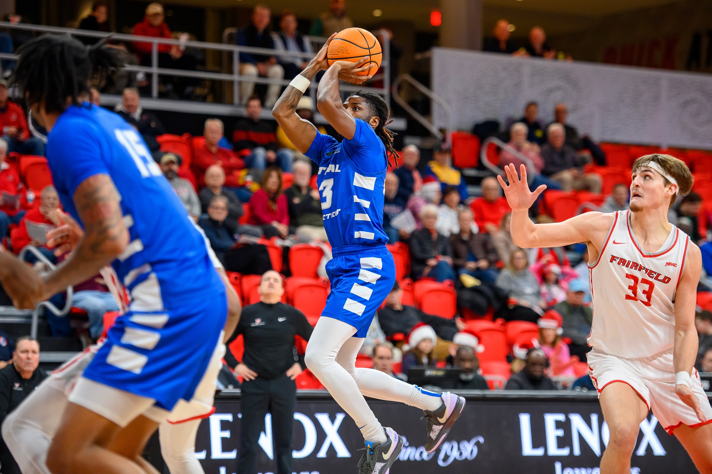 Jordan Jones scored a season-high 26 points at SFU on Friday (Steve McLaughlin Photography)