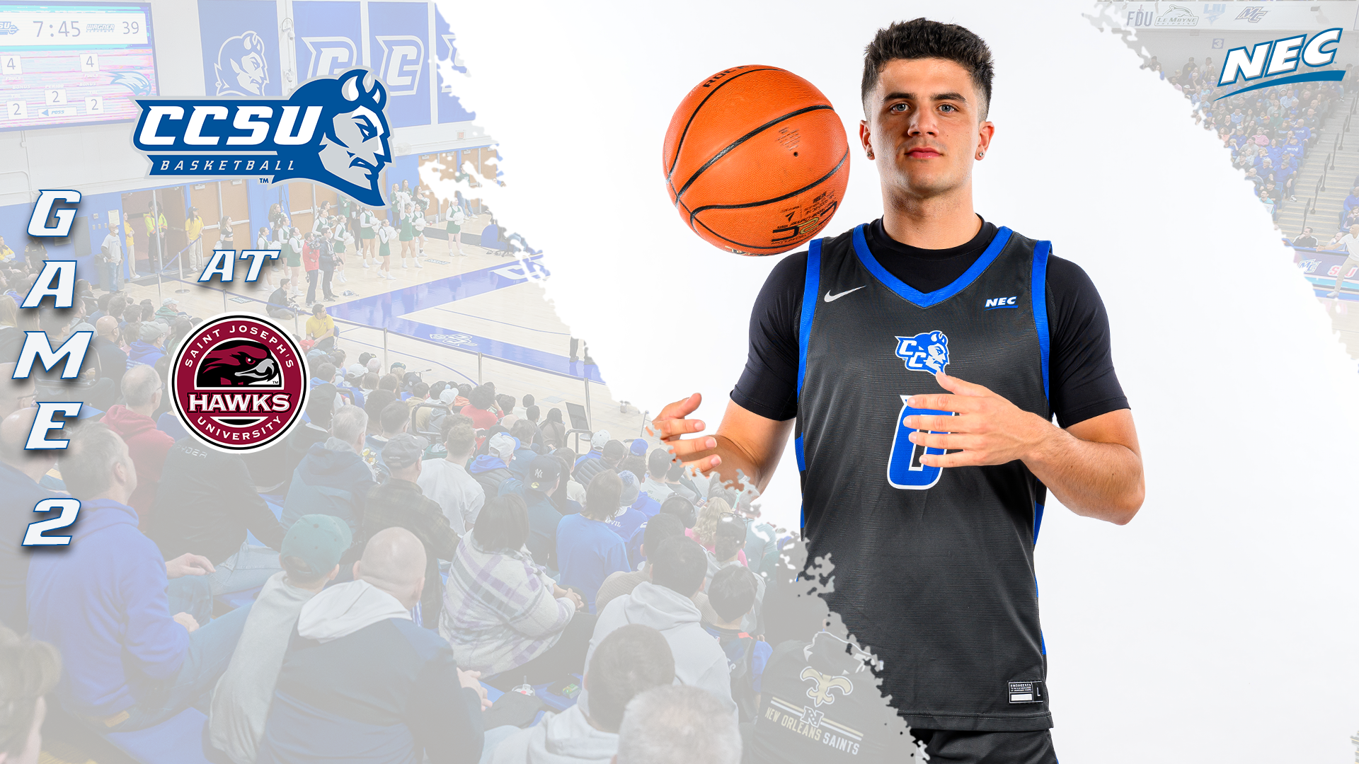 Men's Basketball Travels to Saint Joseph's on Friday