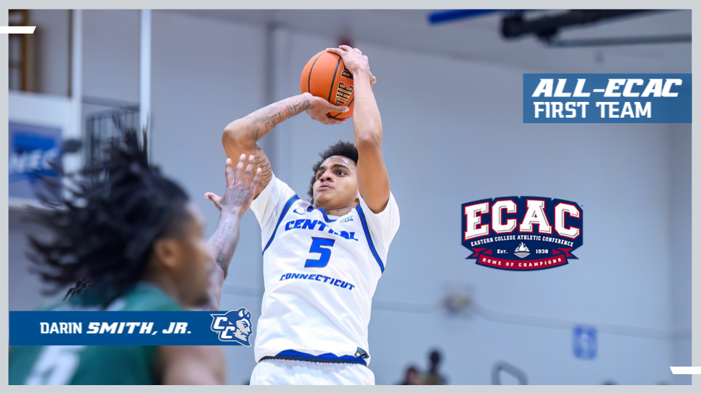 Darin Smith Jr. Named to Men's Basketball All-ECAC First Team