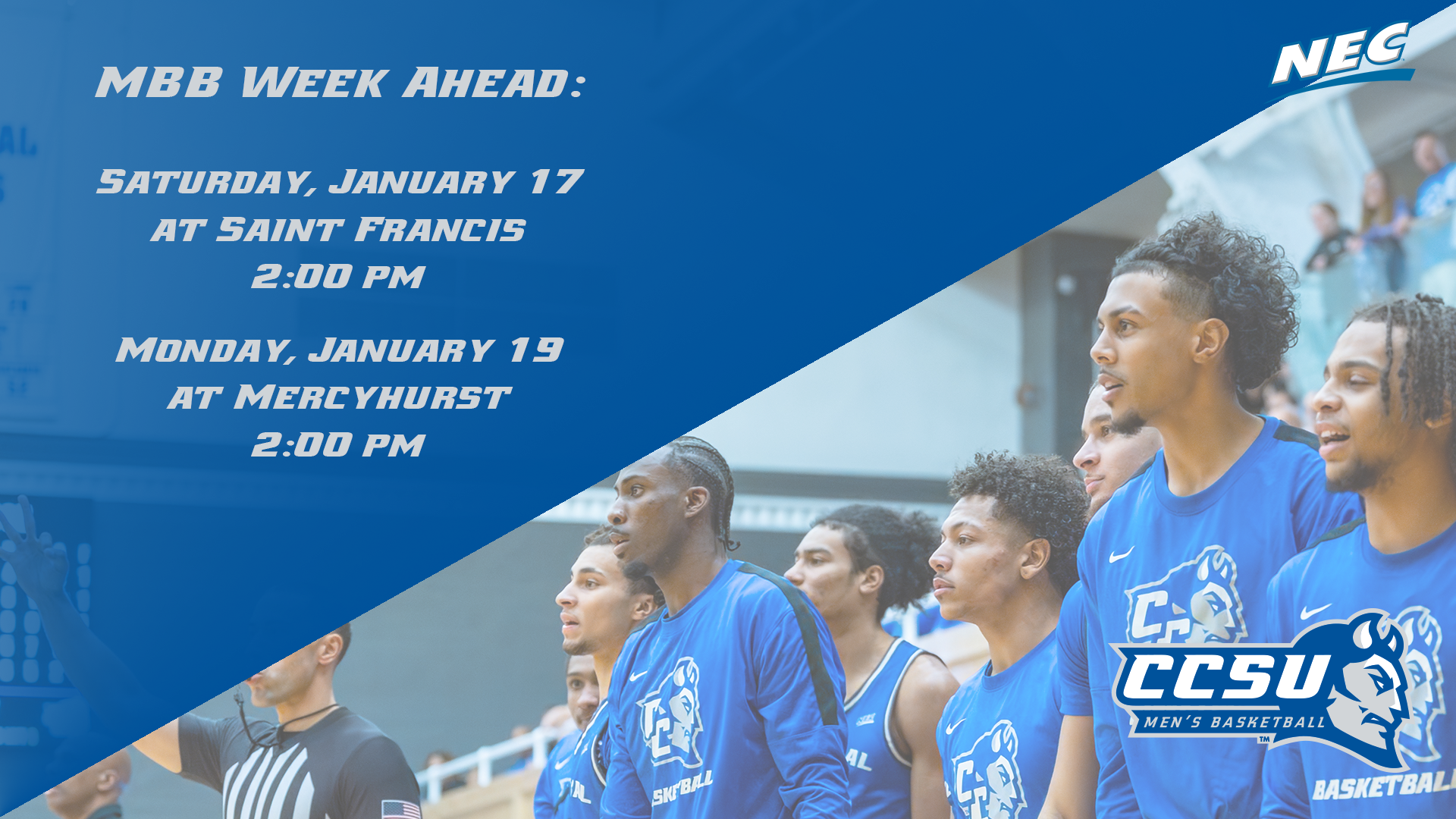 Men's Basketball Plays a Pair in PA this Week