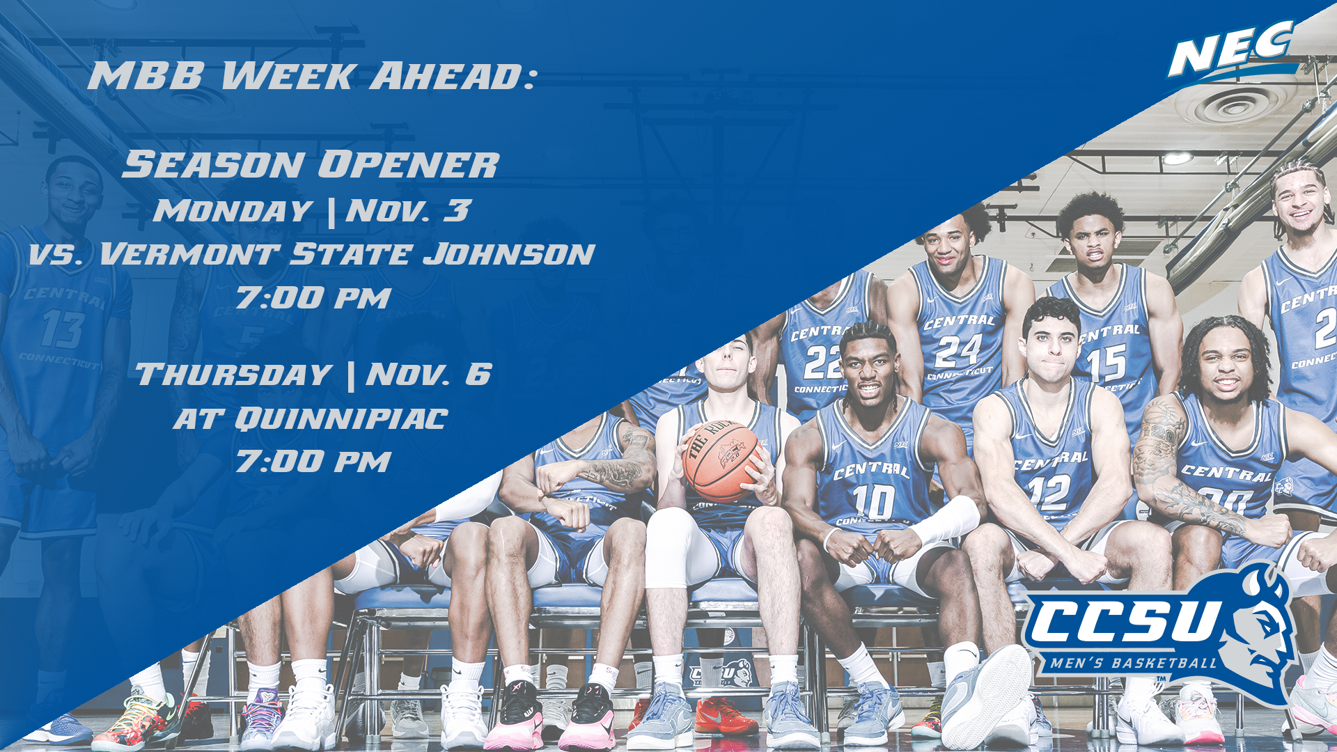 Men's Basketball to Open Season at Home Monday
