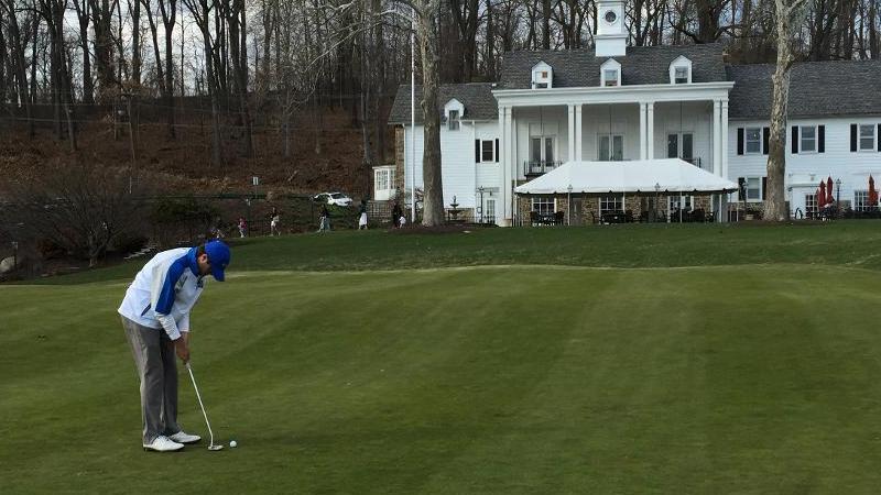Men's Golf Tied for First at Lafayette
