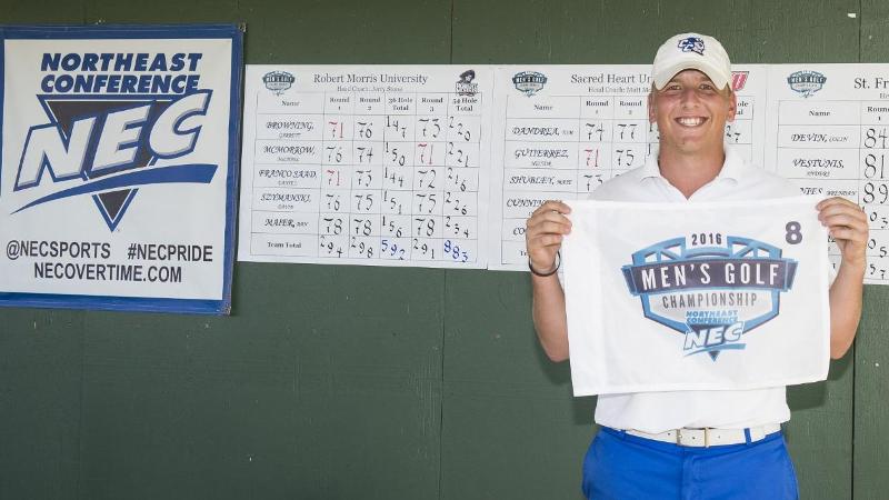 Men's Golf Finishes Sixth at NEC Championships