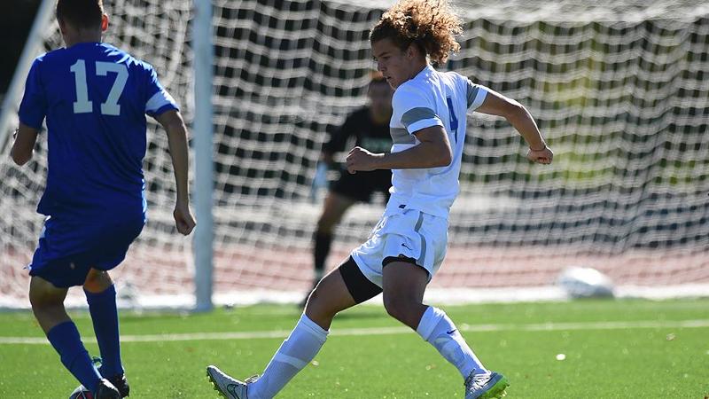 Men's Soccer Wins at Bryant in Season Finale, 3-2