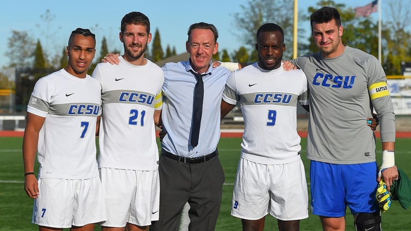 Men's Soccer Falls to St. Francis Brooklyn on Senior Night