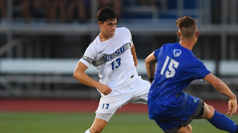 Men's Soccer Shutout at UMass Lowell, 1-0, Sunday