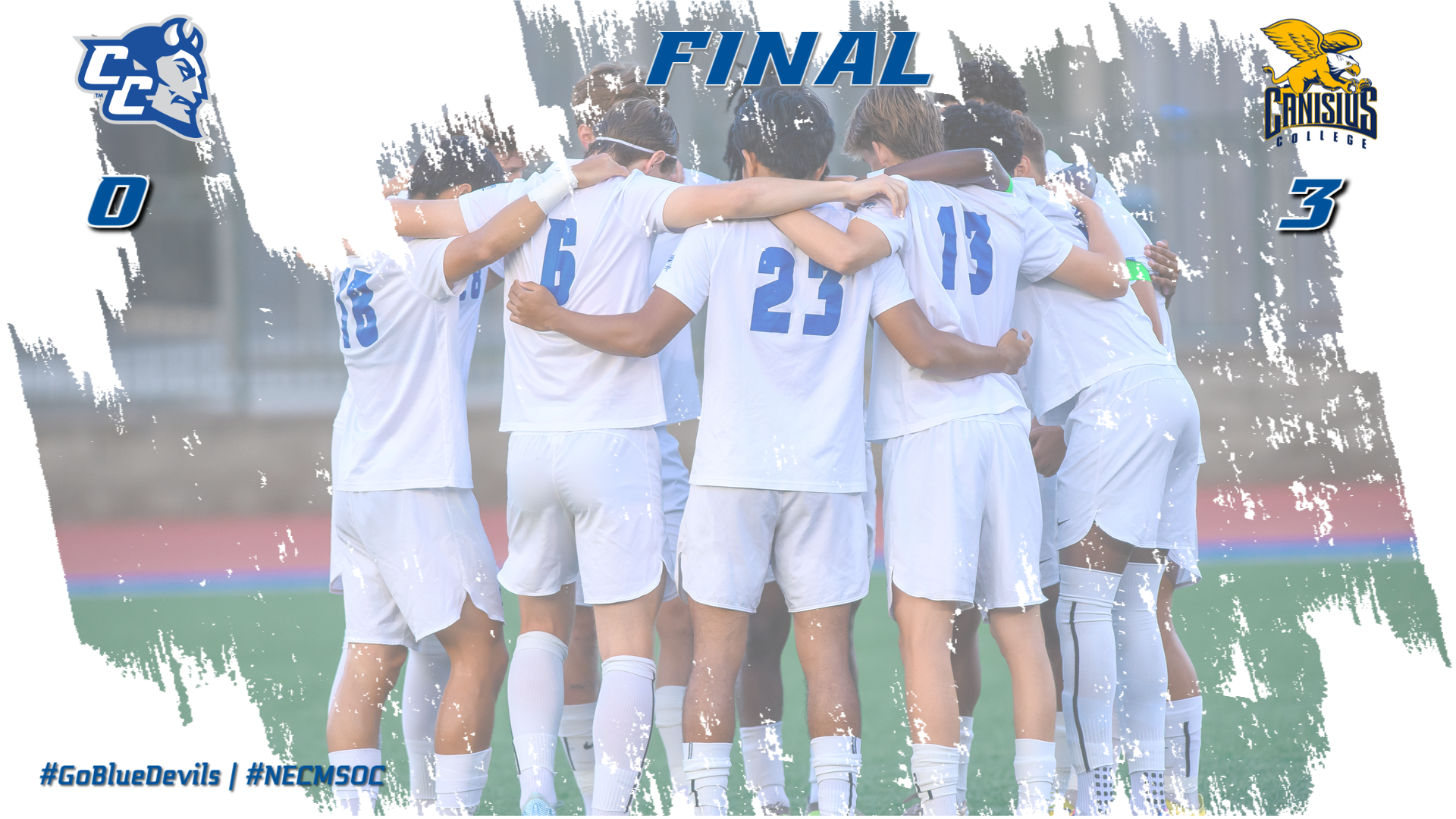 Men's Soccer Stopped at Canisius on Monday