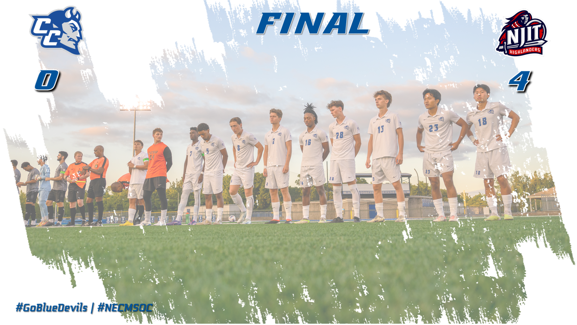 Men's Soccer Downed at NJIT on Wednesday