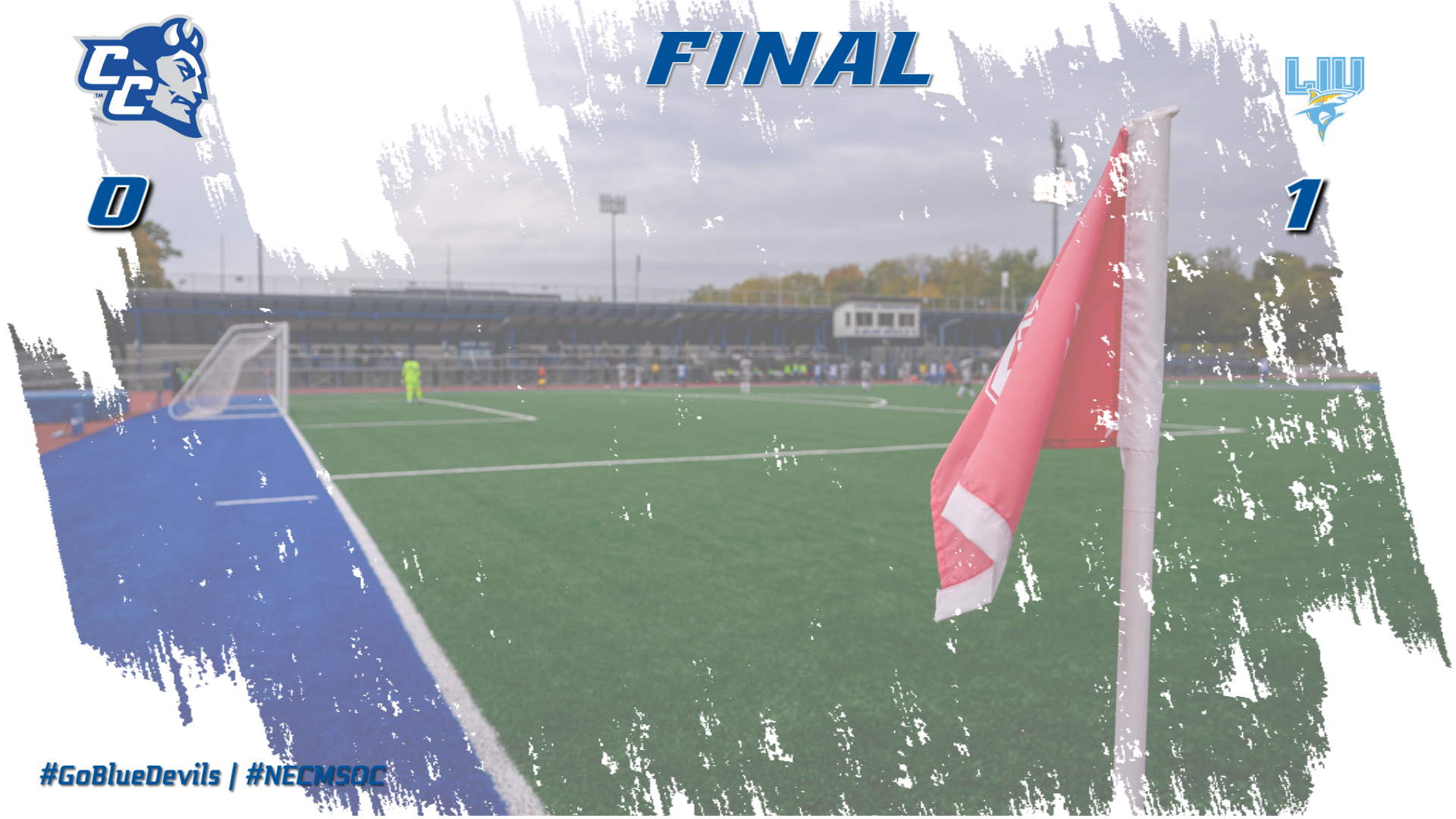 Second Half Goal Sinks Men's Soccer at LIU