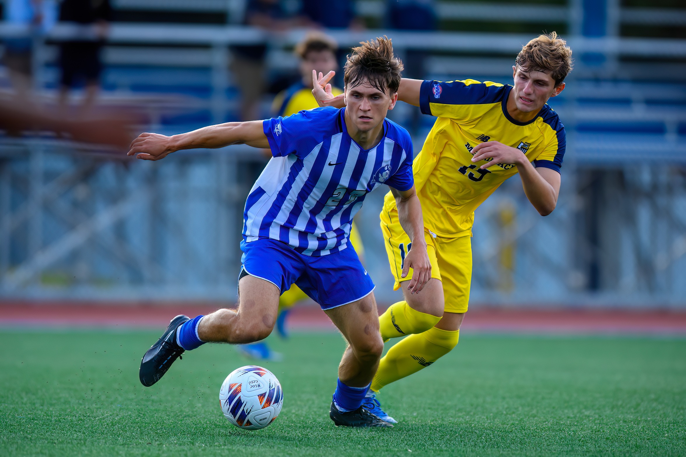 Blue Devils Topped By Merrimack In 2025 Home Debut