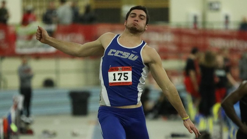 Latham Sits in First After Day One at SCSU's Decathlon, Trainor, Raymond Run at Mt. Sac