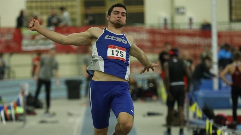 Latham Stands in Second at the IC4A Championship After Day One