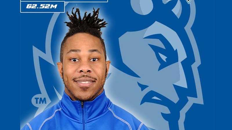 Willis Sets School Javelin Mark, Men's Track Competes at Northeast Challenge at UConn