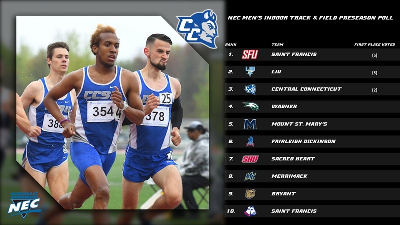 Central Predicted to Finish Third in NEC Preseason Poll