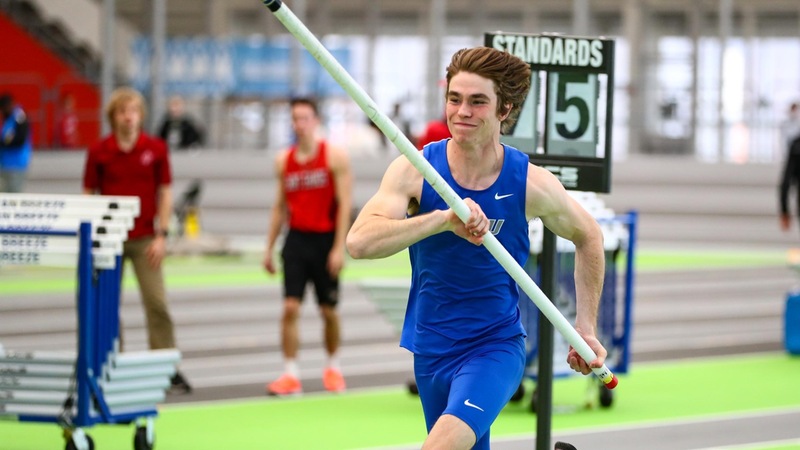 Men's Track and Field Comes Out on Top at AIC Invite