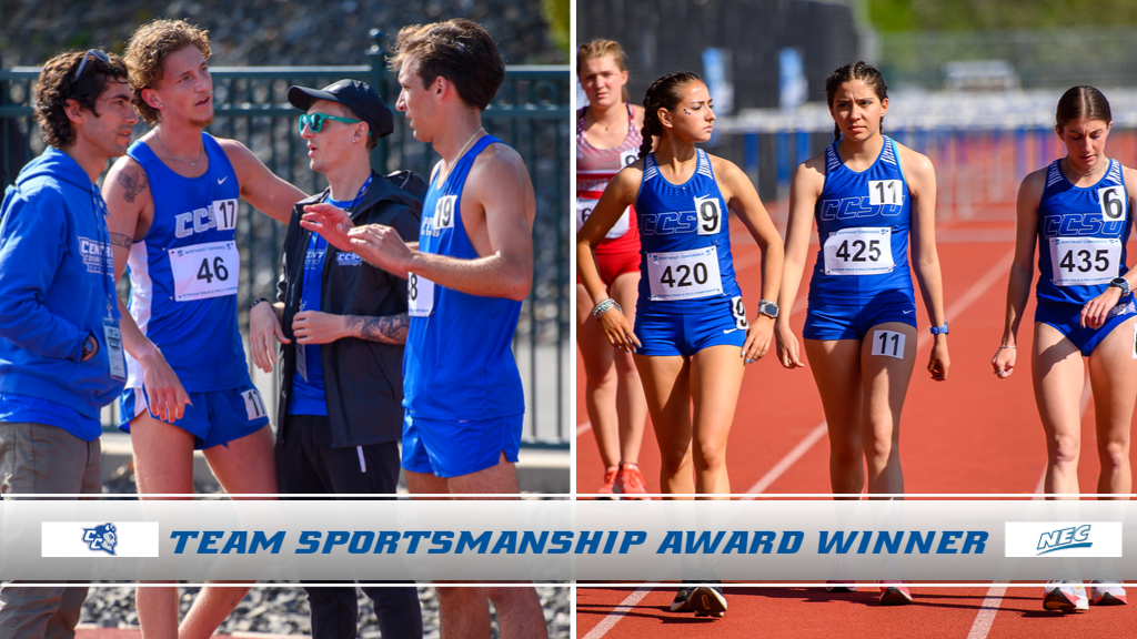 Track & Field Teams Both Win NEC Team Sportsmanship Award