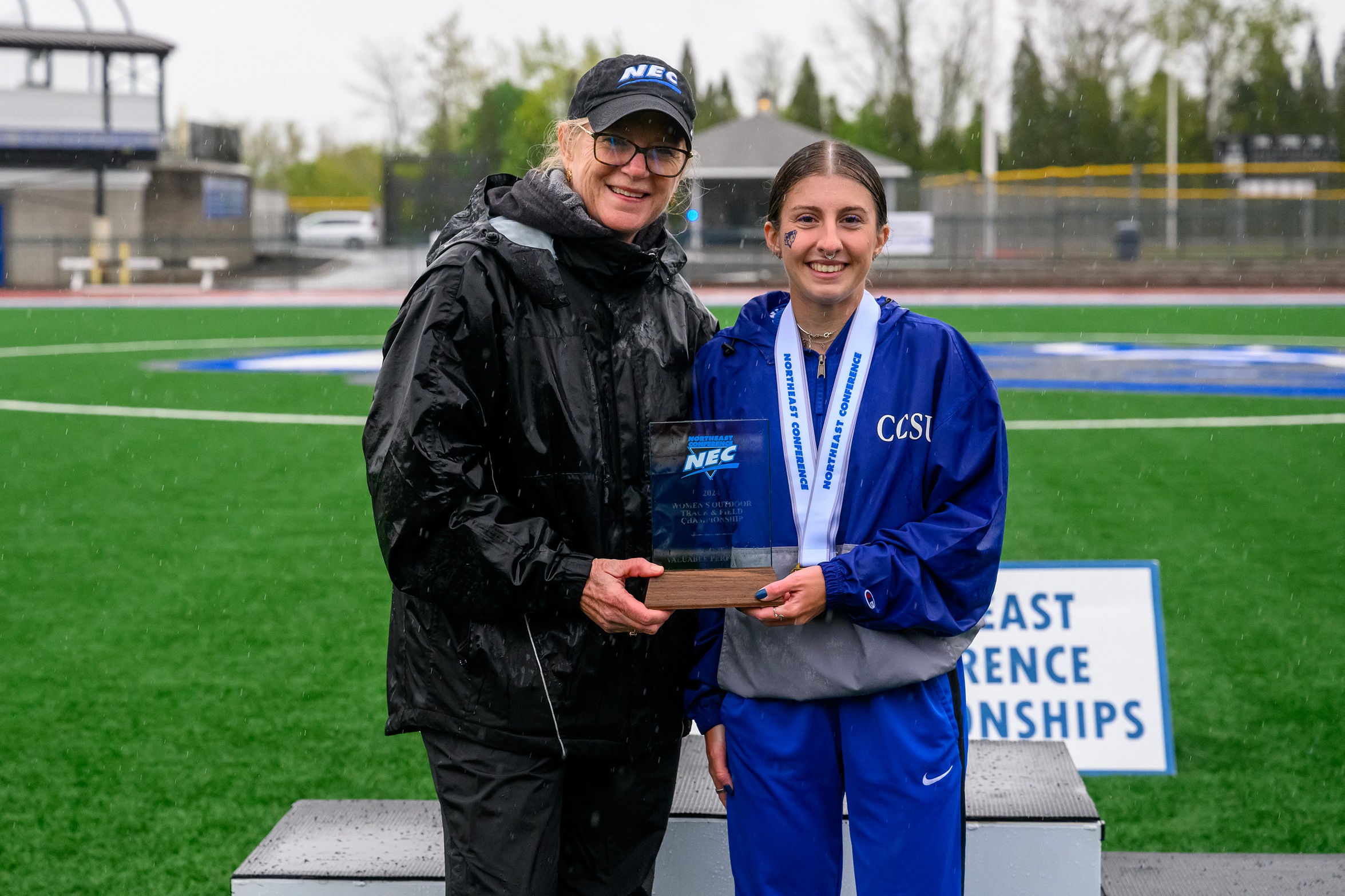 Women&rsquo;s Track Earns Third in NEC Outdoor Championship